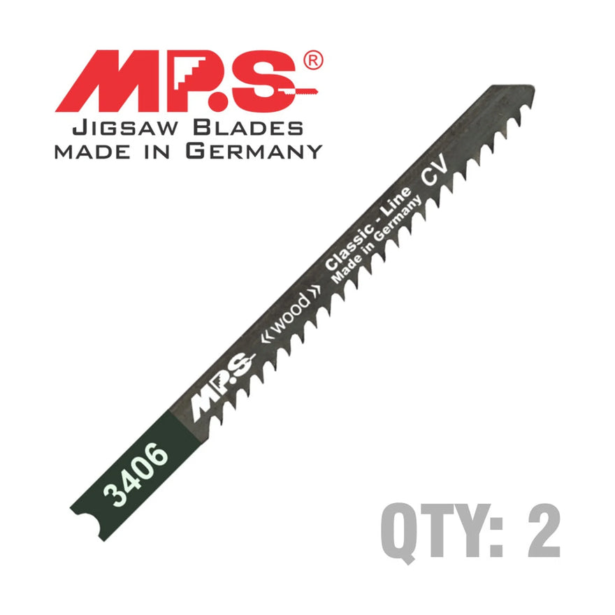 MPS Jigsaw Blade U-Shank Wood 8 TPI 100mm - image 01