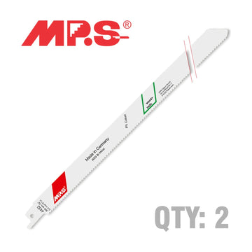 MPS Sabre Saw Blade 10 TPI 300 x 280mm Metal 2 Pack - image 01