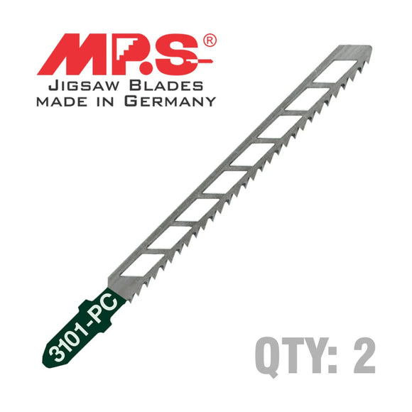 MPS Jigsaw Blade Skeleton Wood & Plastic T-Shank 10 TPI Smooth Cut - image 01