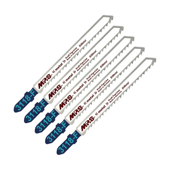 MPS Jigsaw Blade Aluminium/Plastic 8 TPI T-Shank T127D - image 01