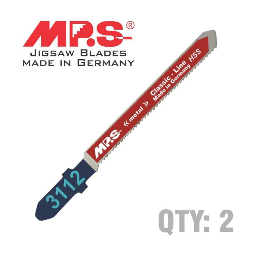 MPS Jigsaw Blade T-Shank 75mm Metal 21 TPI T218A - image 01
