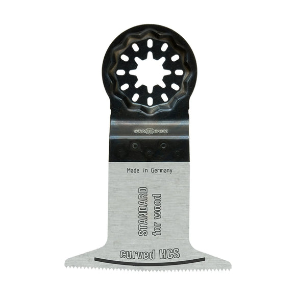 MPS Oscillating CV Curved Saw Blade Wood 65mm Hcs Starlock - image 01