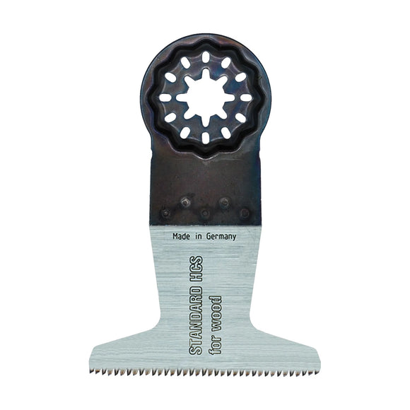 MPS Oscillating CV Saw Blade Wood 65mm Hcs Clean Cut Starlock - image 01