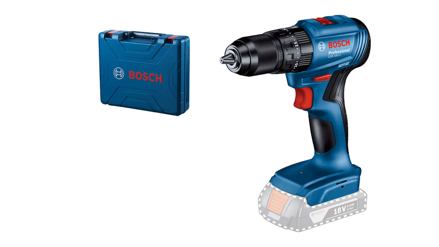Bosch Cordless Impact Drill GSB 185-LI + 23 acc