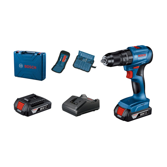 Bosch Cordless Impact Drill GSB 185-LI + 23 acc - image 03