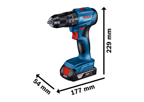 Bosch Cordless Impact Drill GSB 185-LI (1 bat.)