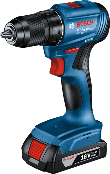 Bosch Cordless Drill Driver GSR 185-LI - 0