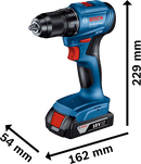 Bosch Cordless Drill Driver GSR 185-LI-3