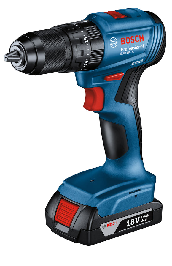 Bosch Cordless Impact Drill GSB 185-LI Solo excl Battery & Charger