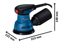Bosch Random Orbital Sander GEX 125-5