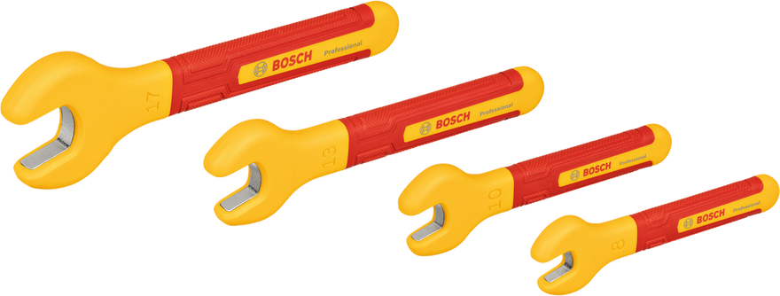 Bosch VDE Wrench set 4 pc