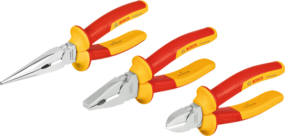 Bosch VDE Plier Set 3pc