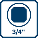 Bosch Cordless Impact Wrench GDS 18V-1600 HC Solo excl Battery & Charger-11