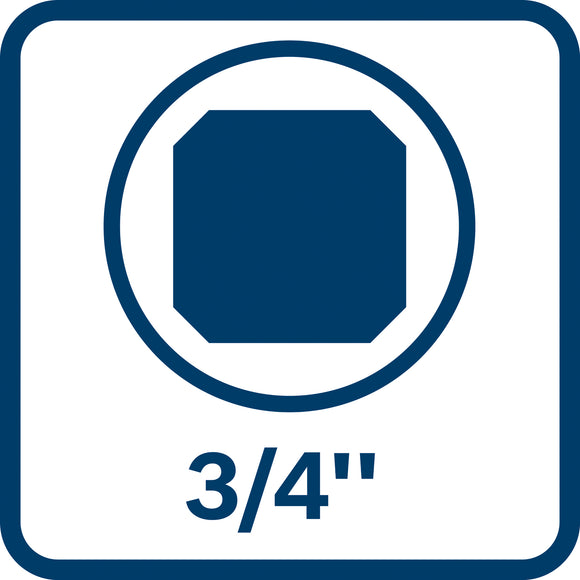 Bosch Cordless Impact Wrench GDS 18V-1600 HC Solo excl Battery & Charger