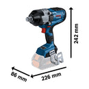 Bosch Cordless Impact Wrench GDS 18V-1600 HC Solo excl Battery & Charger - image 02