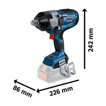Bosch Cordless Impact Wrench GDS 18V-1600 HC Solo excl Battery & Charger - image 02