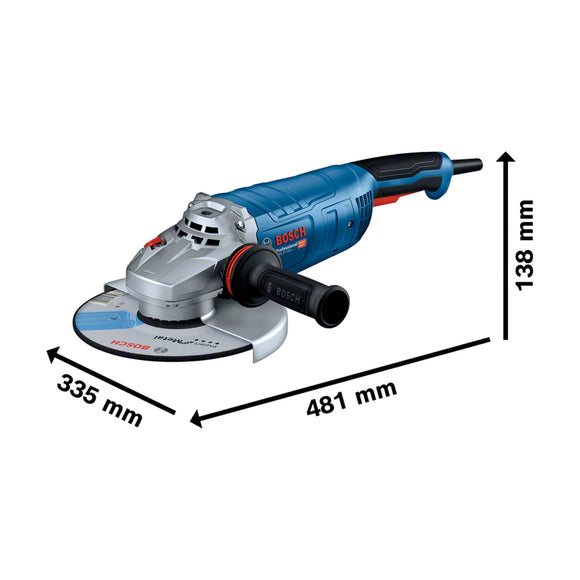 Bosch Large Angle Grinder GWS 27-230 J - image 03