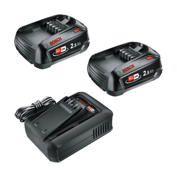 Bosch StarterKit 18V 2.5Ah Charger & 2 Batteries - image 02