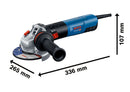 Bosch Small Angle Grinder GWS 20-125 SB-3