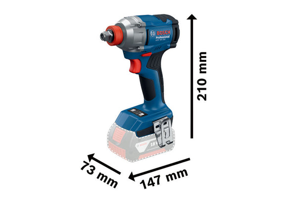 Bosch Cordless Impact Driver/Wrench GDX 18V-285 incl 2x2.0Ah Batteries