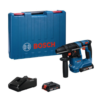 Bosch Cordless Rotary Hammers 1-2KG GBH 18V-18 incl 2x2.0Ah Batteries - image 02