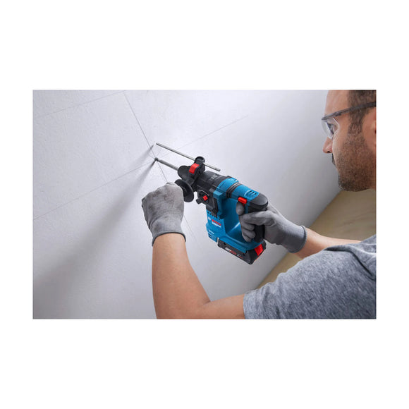 Bosch Cordless Rotary Hammers 1-2KG GBH 18V-18 incl 2x2.0Ah Batteries - image 05