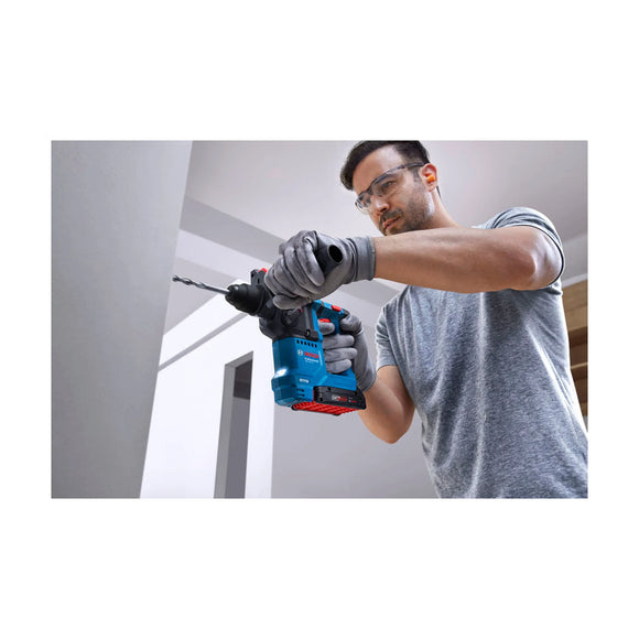 Bosch Cordless Rotary Hammers 1-2KG GBH 18V-18 incl 2x2.0Ah Batteries - image 06