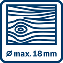 Bosch Cordless Rotary Hammers 1-2KG GBH 18V-18 Solo excl Battery & Charger-14