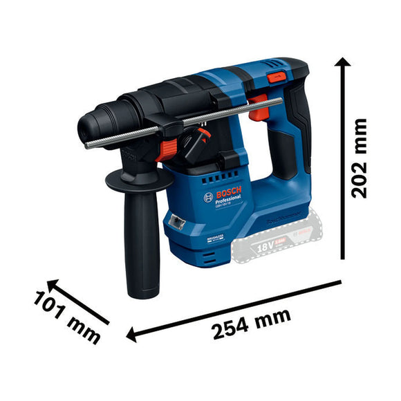 Bosch Cordless Rotary Hammers 1-2KG GBH 18V-18 Solo excl Battery & Charger - image 03