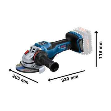 Bosch Cordless Small Angle Grinder GWS 18V-8 incl 2x4.0Ah Batteries - image 02