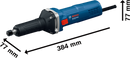 Bosch Straight Grinder GGS 5 LS-9