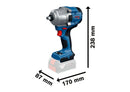 Bosch Cordless Impact Wrench GDS 18V-780 incl 2x5.0Ah Batteries-4