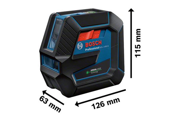 Bosch Self Leveling Green Beam Combi Laser GCL 2-50 G