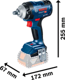 Bosch Cordless Impact Wrench GDS 18V-400 Solo excl Battery & Charger-4