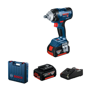 Bosch Cordless Impact Wrench GDS 18V-400 Solo excl Battery & Charger - image 01