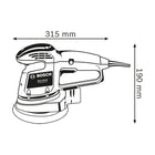 Bosch Random Orbital Sander GEX 34-150 - image 06