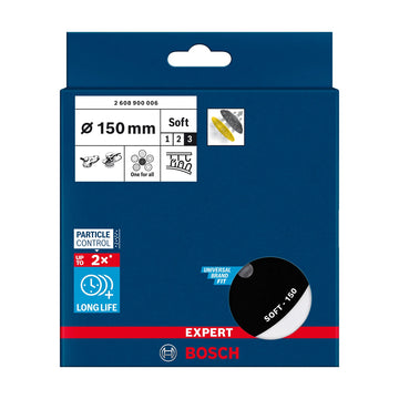 EXPERT Multihole Sanding Pad Universal, 150 mm, Soft - image 02