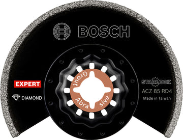 Bosch EXPERT Grout Segment Blade ACZ 85 RD4 Multitool Blade 85 mm
