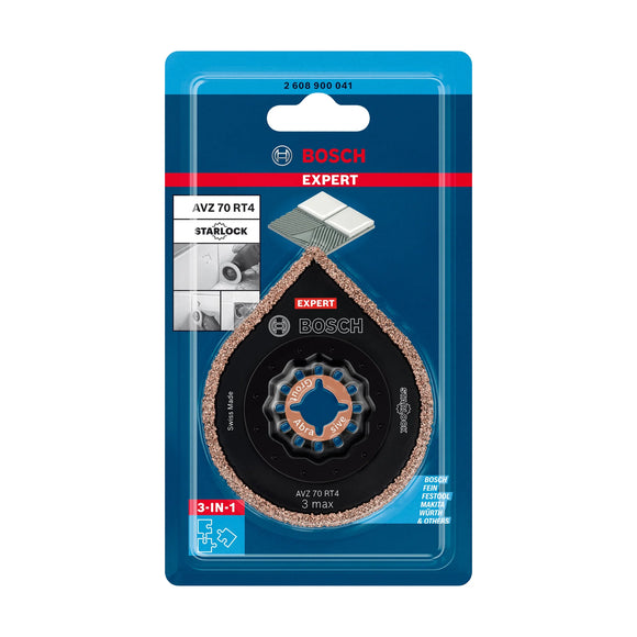 Bosch EXPERT 3 max AVZ 70 RT4 Multitool Grouting Plate 70 mm - image 02