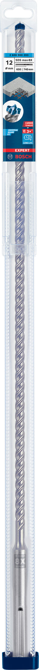 EXPERT SDS max-8X Hammer Drill Bit 12 x 600 x 740 mm-2