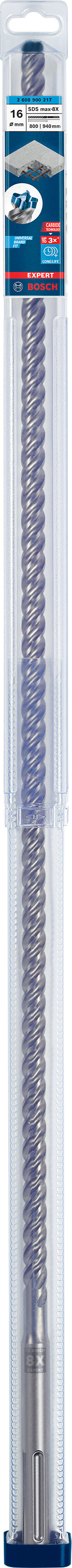 EXPERT SDS max-8X Hammer Drill Bit 16 x 800 x 940 mm