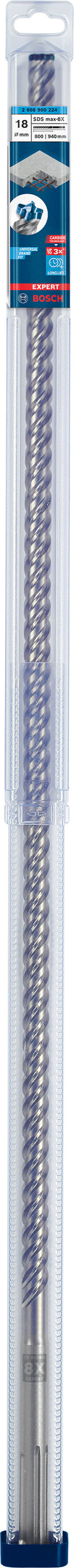 EXPERT SDS max-8X Hammer Drill Bit 18 x 800 x 940 mm-2