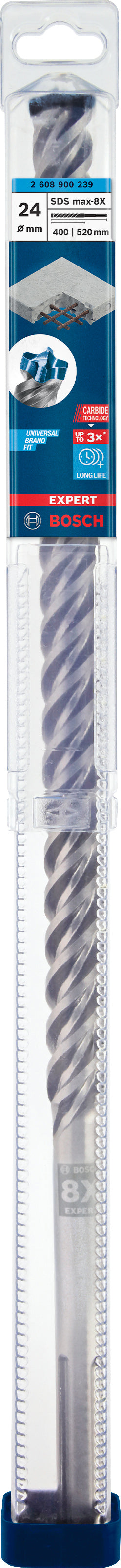 EXPERT SDS max-8X Hammer Drill Bit 24 x 400 x 520 mm - 0