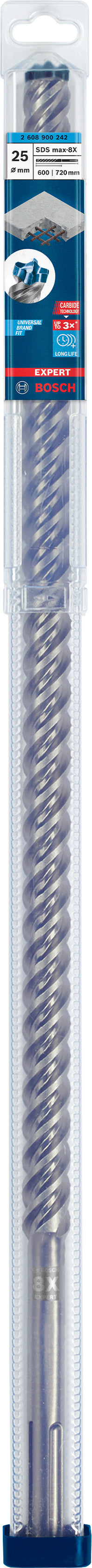 EXPERT SDS max-8X Hammer Drill Bit 25 x 600 x 720 mm - 0