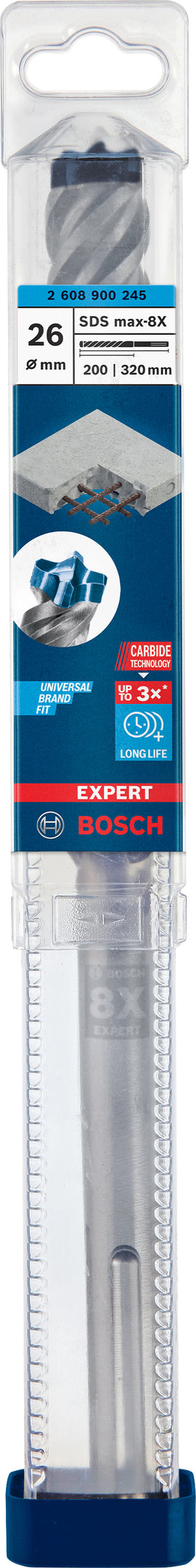 EXPERT SDS max-8X Hammer Drill Bit 26 x 200 x 320 mm - 0