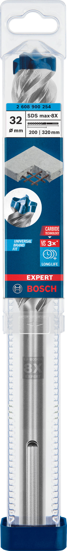 EXPERT SDS max-8X Hammer Drill Bit 32 x 200 x 320 mm - 0
