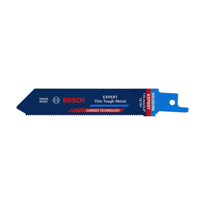 EXPERT ‘Thin Tough Metal’ S 522 EHM Reciprocating Saw Blade 1-pc
115x19x1 - image 01