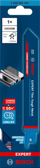 EXPERT ‘Thin Tough Metal’ S 922 EHM Reciprocating Saw Blade 1-pc
150x19x1-2
