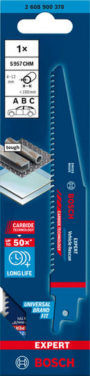 EXPERT ‘Vehicle Rescue’ S 957 CHM Reciprocating Saw Blade 1-pc
150x20x1.35-2
