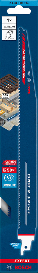 EXPERT ‘Multi Material’ S 1256 XHM Reciprocating Saw Blade 1-pc
 300x25x1.25-2